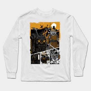 Samurai Tiger manga Long Sleeve T-Shirt